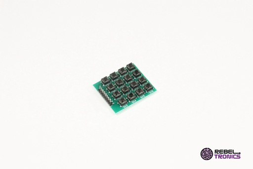 Placa 16 botones arduino