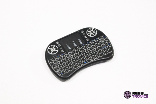 Mini teclado inalámbrico retroiluminado con mouse